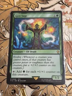 Magic the Gathering Gyre Sage R Commander: FINAL FANTASY 306 - Image 1