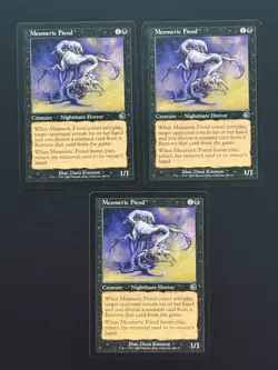 MTG - Mesmeric Fiend - Torment - Set of 3x - NM (Magic: The Gathering) - Image 1