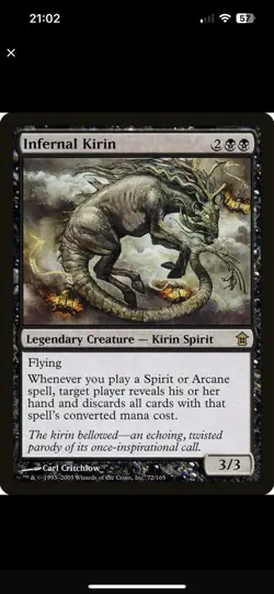 Infernal Kirin Saviors of Kamigawa Regular - Image 1