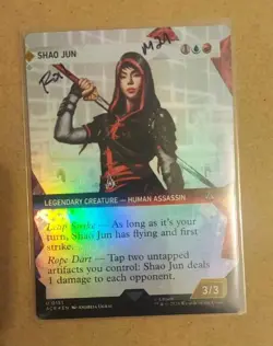 Shao Jun #151 Foil - Assassin's Creed ACR Magic MTG - NM - Image 1