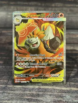 Pokemon TCG Mega Camerupt ex 156/132 Me01: Mega Evolution Holo - Image 1