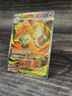 Pokemon TCG Mega Camerupt ex 156/132 Me01: Mega Evolution Holo - Image 3