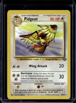 1999 Pokemon Jungle Pidgeot #24/64 - Image 1