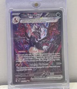Pokemon TCG Paldean Fates Charizard EX Holo Card Sir 234/091 Mint PSA Contender - Image 1