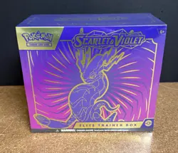 POKEMON SCARLET & VIOLET BASE FACTORY SEALED ELITE TRAINER BOX ETB MIRAIDON SV01 - Image 1