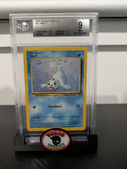 Pokemon Card 1999 PSA BGS 9 SEEL Trainer Deck B 41/102 Base Set Very Rare POP 2 - Image 1