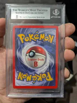 Pokemon Card 1999 PSA BGS 9 SEEL Trainer Deck B 41/102 Base Set Very Rare POP 2 - Image 3