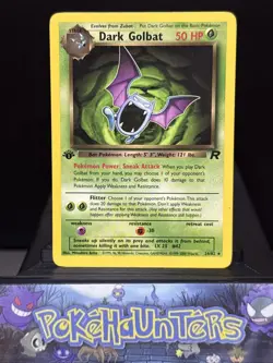 Pokemon Card Dark Golbat 24/82 Team Rocket Set 1st Edition Non Holo Light Play 2 - Image 1
