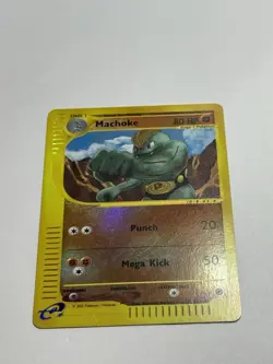 Pokemon Expedition Set Reverse-Holo Machoke 85/165 (English) - Image 2