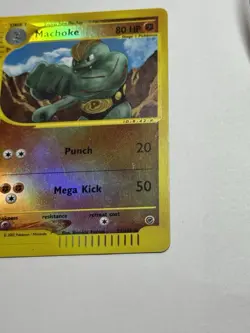 Pokemon Expedition Set Reverse-Holo Machoke 85/165 (English) - Image 5