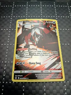 Pokemon TCG Thievul GG17/GG70 Crown Zenith Galarian Gallery Holo Ultra Rare NM - Image 1