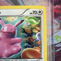 2015 Pokemon Holo Black Star Promo Ditto- XY40 - Image 3