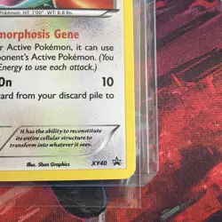 2015 Pokemon Holo Black Star Promo Ditto- XY40 - Image 4
