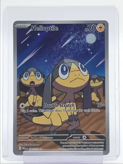 HELIOPTILE 2025 POKEMON MEGA EVOLUTION ILLUSTRATION RARE FA 143/132 Q0107 - Image 1