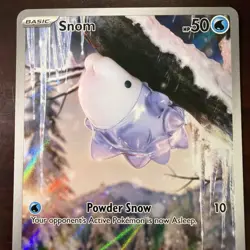 Snom 168/162 SV05 Temporal Forces Full Art Rare Holo Pokemon TCG 2024 NM+ - Image 3