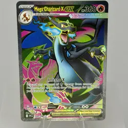 Pokemon Mega Charizard X Full Art Ultra Rare Phantasmal Flames English 109/094 - Image 1