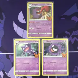 Pokemon Trick or Trade Gengar Haunter Gastly TCG Lot - Image 1