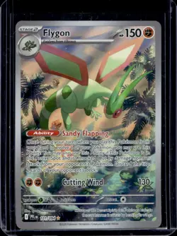 2025 Pokemon Phantasmal Flames Flygon Illustration Rare #101/094 - Image 1