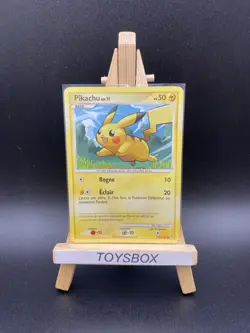 Carte Pokemon Pikachu 120/147 / Bloc Platine Vainqueur Supreme / Bon Etat FR - Image 1