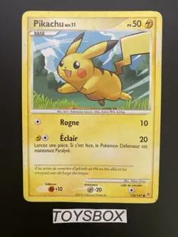 Carte Pokemon Pikachu 120/147 / Bloc Platine Vainqueur Supreme / Bon Etat FR - Image 2