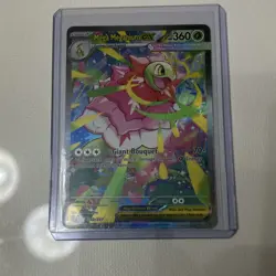 Pokemon Mega Meganium EX Holo Full Art 272/217 Secret Rare Evolutions - Image 1