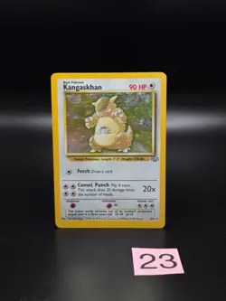Pokemon TCG Kangaskhan Jungle 5/64 Holo Unlimited Holo Rare Original Card - Image 1