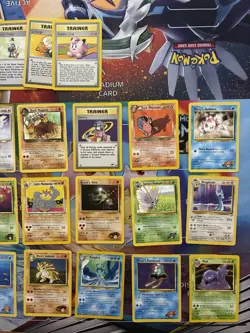 Vintage Pokemon Card Lot WOTC Cards First Edition Etc Dragonair Machamp Fire - Image 2