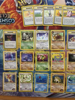 Vintage Pokemon Card Lot WOTC Cards First Edition Etc Dragonair Machamp Fire - Image 3