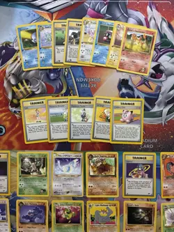 Vintage Pokemon Card Lot WOTC Cards First Edition Etc Dragonair Machamp Fire - Image 4