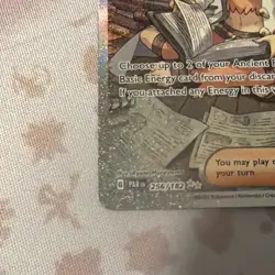 Professor Sada's Vitality Trainer Pokemon TCG Paradox Rift Full Art Card 256/182 - Image 5