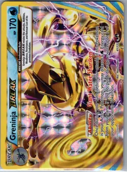 Greninja BREAK 41/122 XY - BREAKpoint - Pokemon Card - NM - Image 1