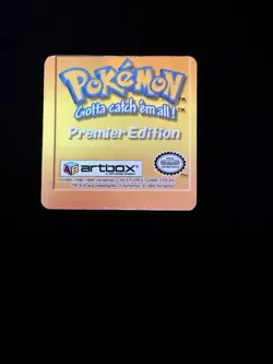 1999 Pokemon Artbox Premier Edition Lenticular Card Bulbasaur Ivysaur #04 #05 - Image 3