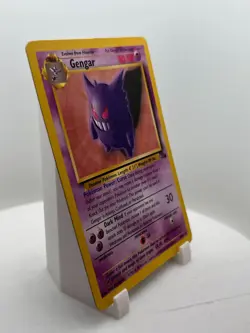 Gengar 20/62 Base Set Pokemon Card 1999 WOTC Non Holo Vintage LP - Image 3