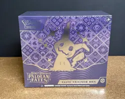 POKEMON SCARLET & VIOLET PALDEAN FATES FACTORY SEALED ELITE TRAINER BOX ETB - Image 1