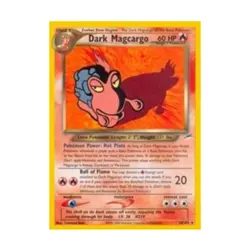 Pokemon Pokemon Neo Destiny Dark Magcargo (R) #18 EX - Image 1