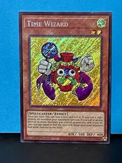 Time Wizard | MZMU-EN060 | Secret Rare | CHIBI HOLO BLEED! | NM | YuGiOh! - Image 1