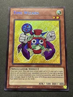 Time Wizard | MZMU-EN060 | Secret Rare | CHIBI HOLO BLEED! | NM | YuGiOh! - Image 4