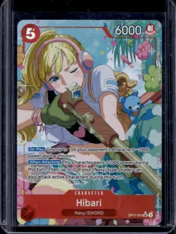 2025 One Piece Hibari Super Rare Alternative Art #OP11-010 - Image 1