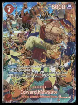 2025 One Piece Edward.Newgate SP ST15-002 Alt Art OP-10 Royal Blood English - Image 1