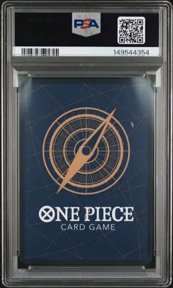 2023 ONE PIECE PREM CARD COLL ONE PIECE FILM RED #022 MONKEY D. LUFFY PSA 10 - Image 2