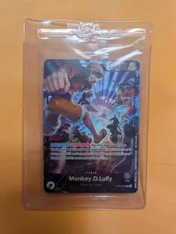 Monkey.D.Luffy (PSA Magazine) OP05-060 One Piece Promotion Cards Foil - Image 2