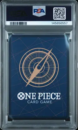 2025 ONE PIECE OP12-LEGACY OF THE MASTER TREASURE RARE VINSMOKE SANJI PSA 10 - Image 2