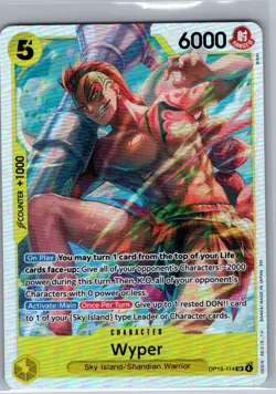 Wyper OP15-114 SR Adventure on Kami's Island - One Piece Card - NM - Image 1