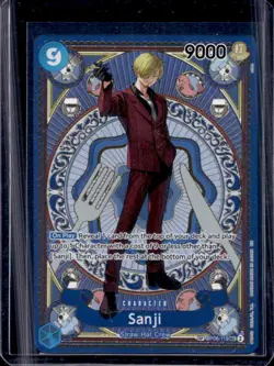 2025 One Piece A Fist of Divine Speed Sanji Special Card Alt Art #OP06-119 - Image 1