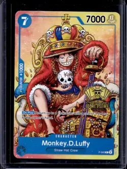 2024 One Piece 2nd Anniversary Tournament Monkey D Luffy #P-043 - Image 1