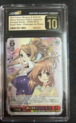 2023 Weiss Schwarz Japanese Dengeki Bunko New Future Margery & Kazumi CGC 10 - Image 1