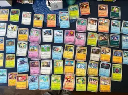 500 Pokemon Cards Bulk Lot Commons Uncommons & Rares w/100 Holographic Cards - Image 2