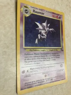 1999 Pokemon Fossil Haunter Holo Rare Unlimited #6/62 UNGRADED Pokemon card - Image 5