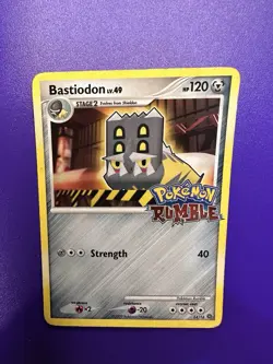 BASTIODON LV.49 14/16 2009 PLATINUM POKEMON RUMBLE STAMPED POKEMON TCG - Image 1