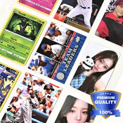 200 PCS 9 Pocket Double Side Card Sleeves Binder Sheets Holds 3600 Trading Cards - Image 2